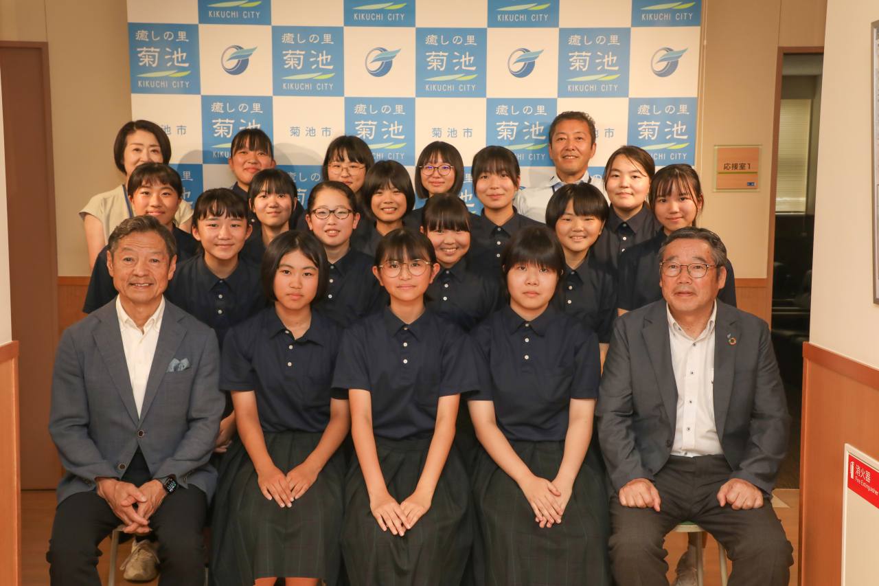 市長表敬写真