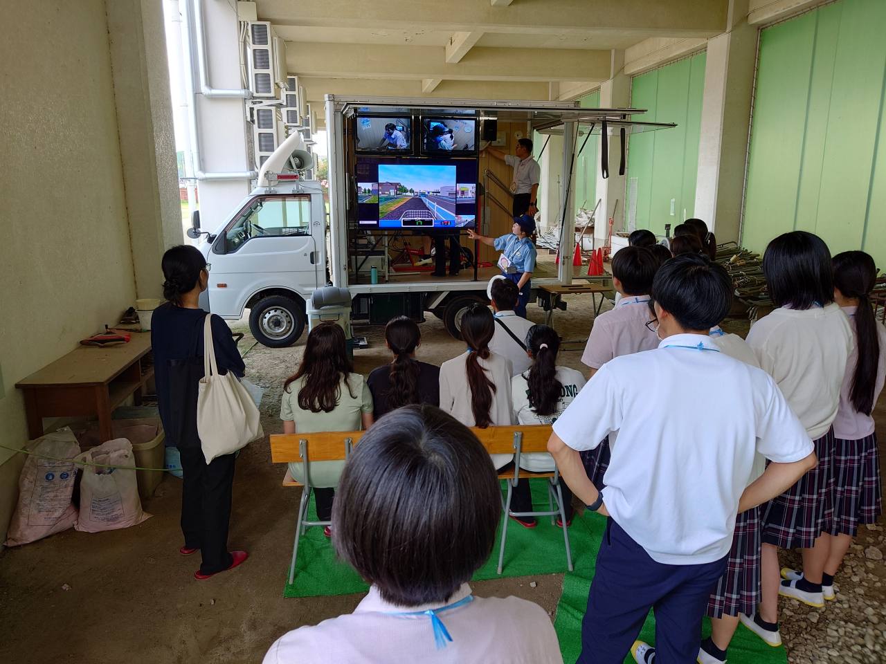 シミュレーターの様子