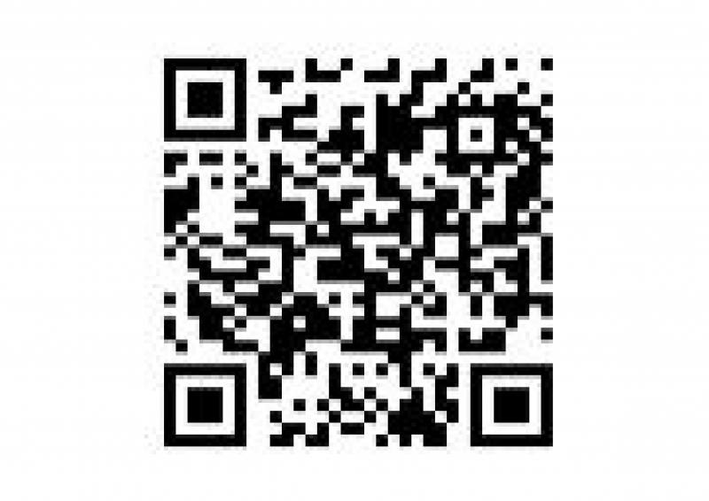 菊池市ごみ分別アプリの専用二次元コード(iPhone用)