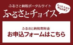 ふるさと納税寄付金　お申し込みフォームはこちら