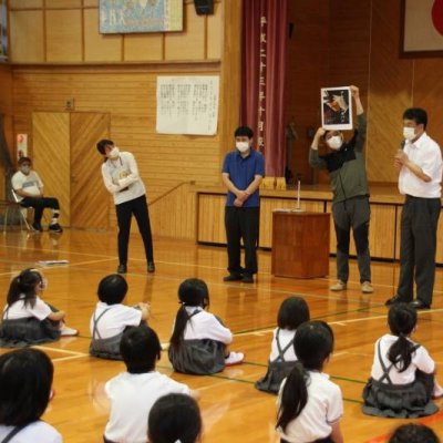 図書集会の様子の写真