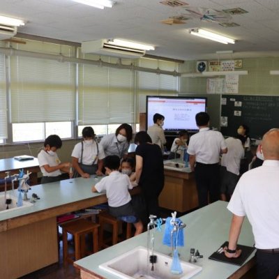 学校訪問 1枚目の写真