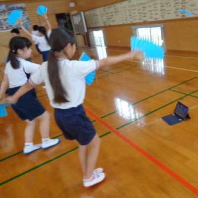 ICT活用（ダンス練習）