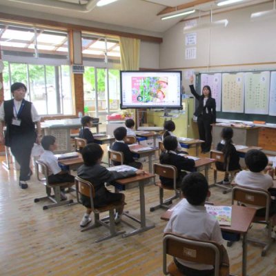 ４月の授業参観