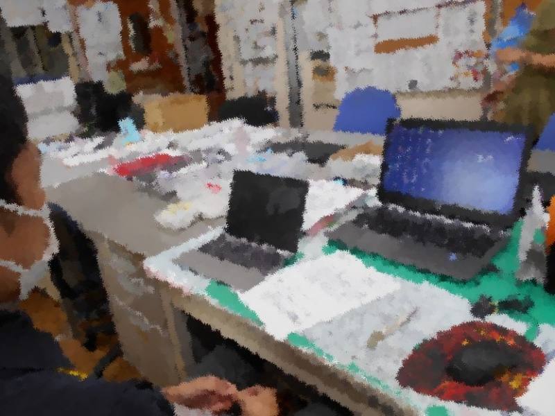 先生と打ち合わせ 1枚目の写真