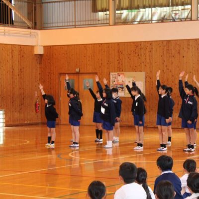 ６年生のお手本