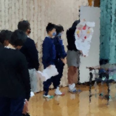 児童朝会の画像