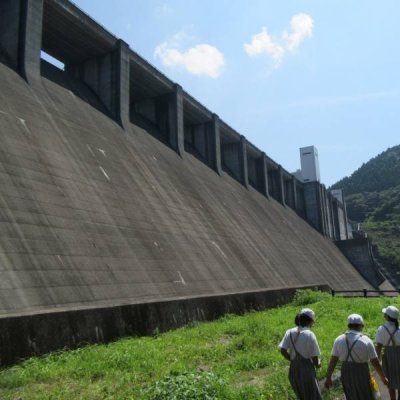 竜門ダム見学1枚目の画像