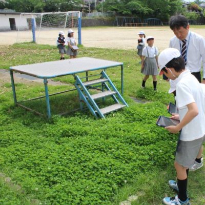 何かいるぞ