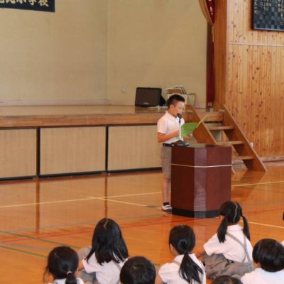 ２年生代表