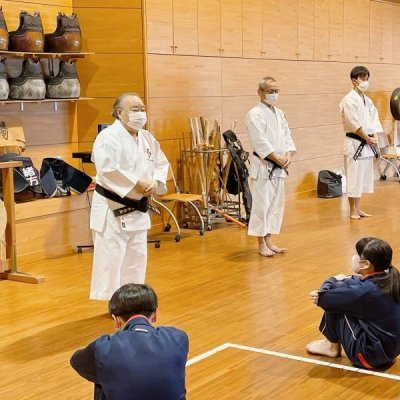 少林寺拳法連盟より来ていただいた先生方の画像