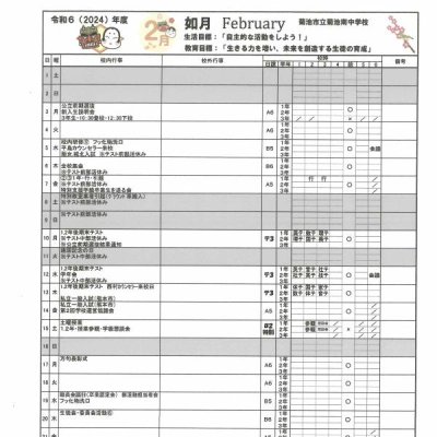 ２月
