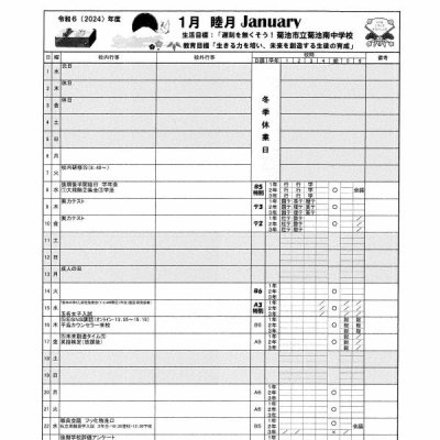 １月