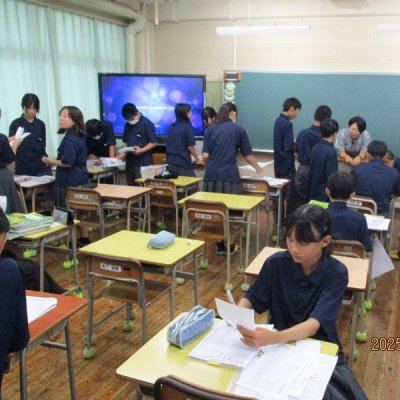 前期後半初日１年生