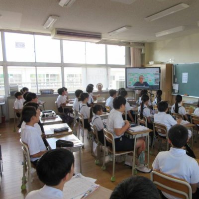 前期後半始業式