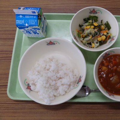 今日の給食