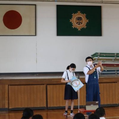 笑育出前授業の画像