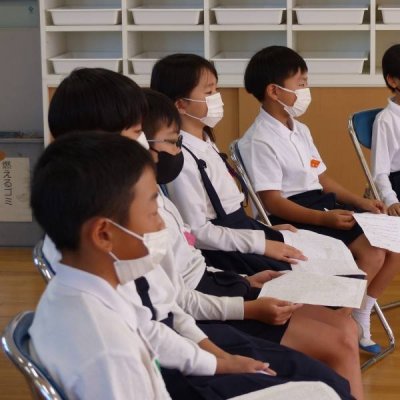 代表児童たちの画像