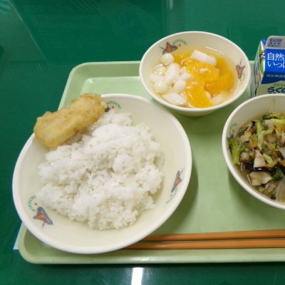 本日の給食🥄
