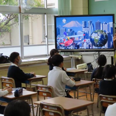 サンドラ先生の授業の様子