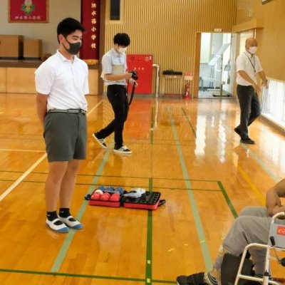 御礼の言葉を伝えている画像