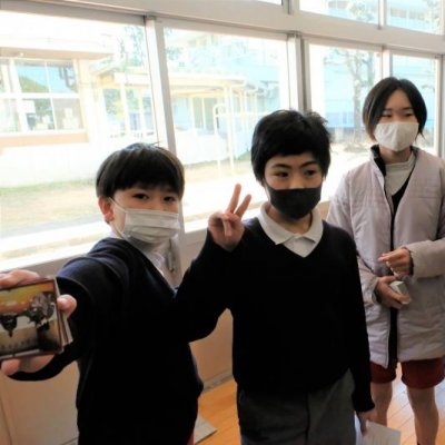 図書委員会の子どもたちの画像