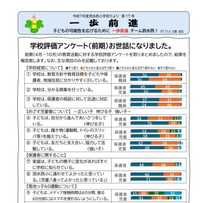 学校だより１７号