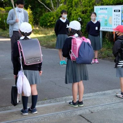 朝のあいさつ運動1枚目の画像