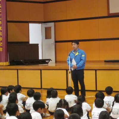 菊池警察署の署員の方からの説明