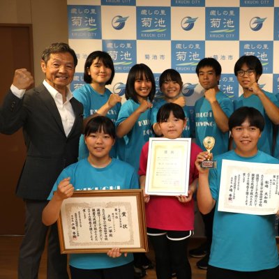 表敬訪問写真