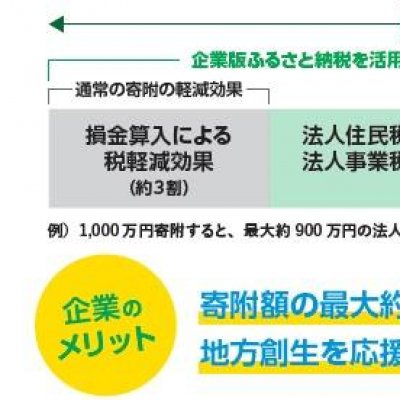 企業版ふるさと納税　説明画像